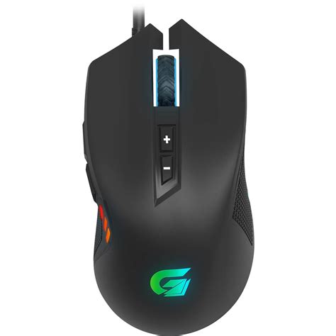 Mouse Usb Gamer 4200dpi 7 Botoes Preto Rgb Vickers Fortrek Blue