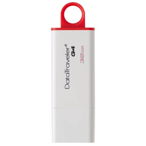 Stick De Memorie Kingston DataTraveler DTIG4 G4 32GB USB 3 0 Alb Rosu