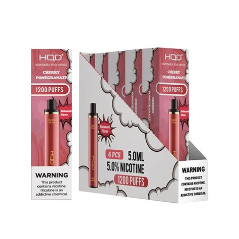 HQD Cuvie Plus 1200 Puff Cherry Pomegranate Vape DFO Australia