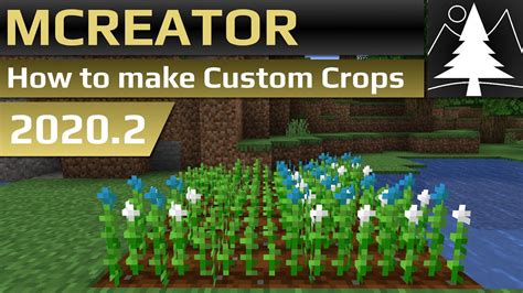 Mcreator Tutorial How To Make Custom Crops 20202 Youtube