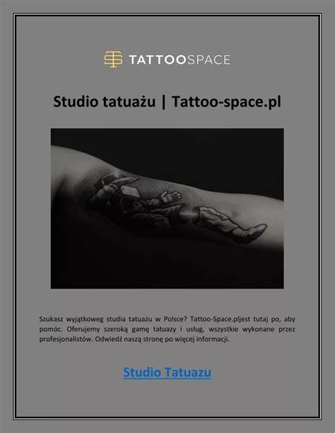 Ppt Studio Tatua U Tattoo Space Pl Powerpoint Presentation Free