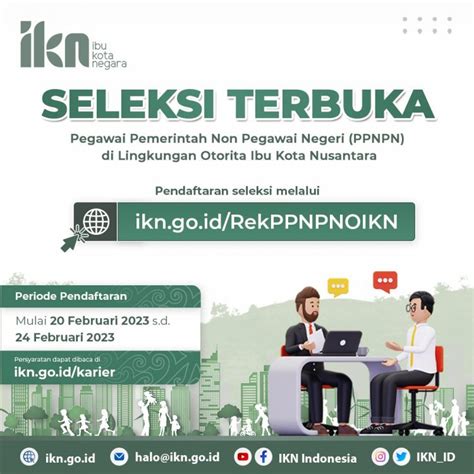 Lowongan Kerja Di Ikn Pegawai Pemerintah Non Pns Terbuka Posisi