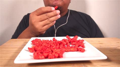 Asmr Hot Cheetos Mukbang No Talking Youtube