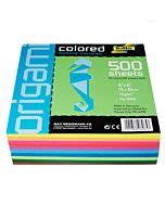 Global Art Folia Origami Paper Colored Folding Squares X Assorted