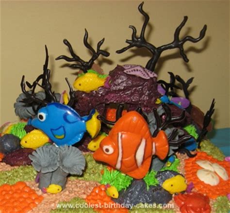 Coolest Under The Sea Ocean Floor Nemo Cake