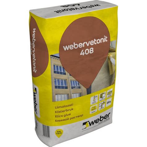 Liimalaasti Weber Vetonit 408 25 kg | Taloon.com