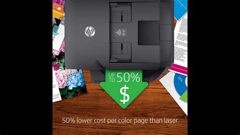 Hp Officejet Pro 6978 All In One Wireless Printer With Mobile Printing Youtube