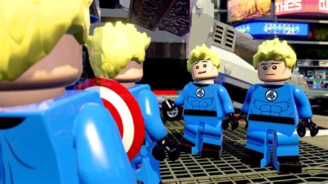 Human Torch Performs All Cutscenes In Lego Marvel Super Heroes Youtube