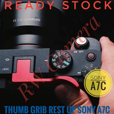 Jual Thumb Grip Rest Up Sony A7C A7Cii A7CR Thump Hand Grib Flash Hot Shoe Plate A7 C Jempol