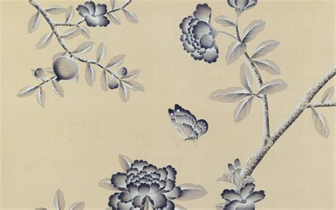 Colourways Handmade Wallpaper Chinoiserie Mural Design