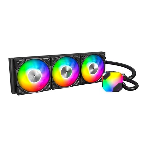 Montech HyperFlow ARGB 360 All In One 360mm Black Intel/AMD CPU Water ...