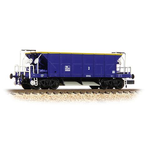 Graham Farish N Gauge Br Ygb Bogie Hopper Wagon Mainline Blue