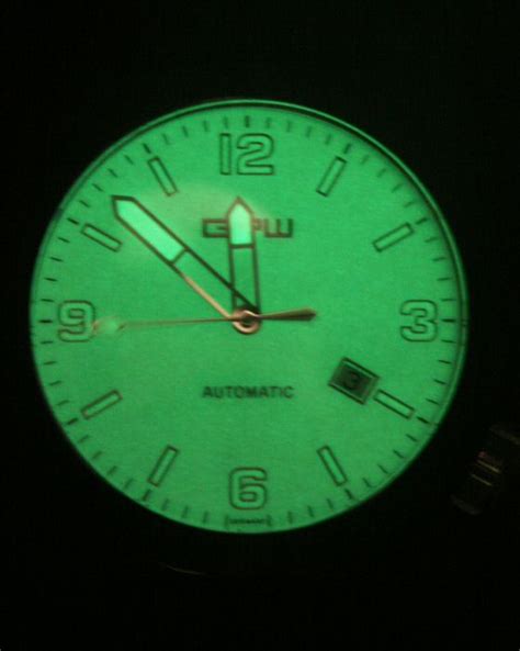 Black Ceramic Case Luminous acg110-03wht - Arctos Gpw Ceramic wrist watch