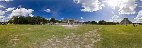 Chichen Itza One Thousand Warriors Temple 360 Panorama 360cities