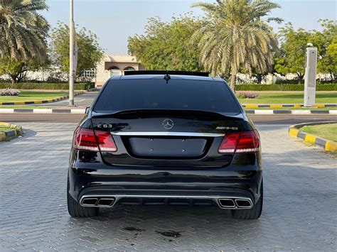 Mercedes E63 Amg W212 Black