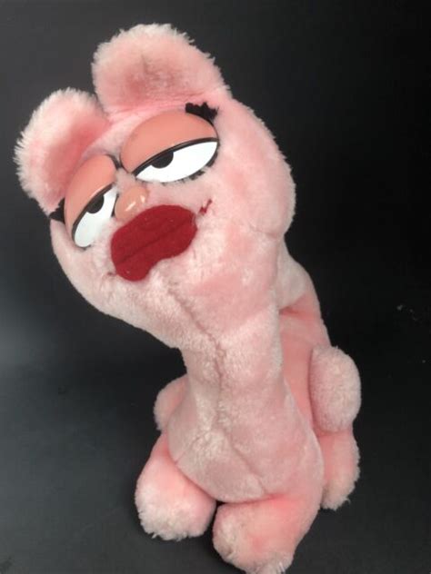 Dakin Arlene Garfield Cat Girlfriend Pink Plush 12in Cartoon Movie 1984