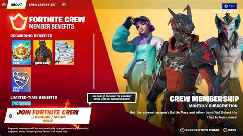 Fortnite Crew Membership December Skull Scout V Bucks And Much