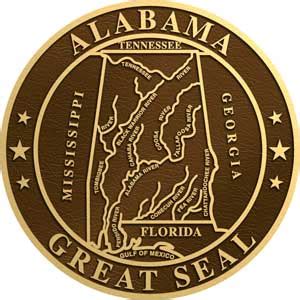 Bronze State Seal Alabama Bronze Seal Near Me 2024