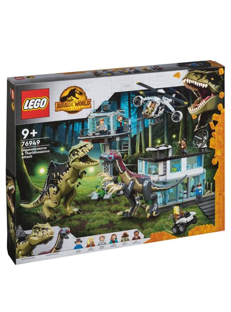 Lego Jurassic World Giganotosaurus And Therizinosaurus Attack 76949