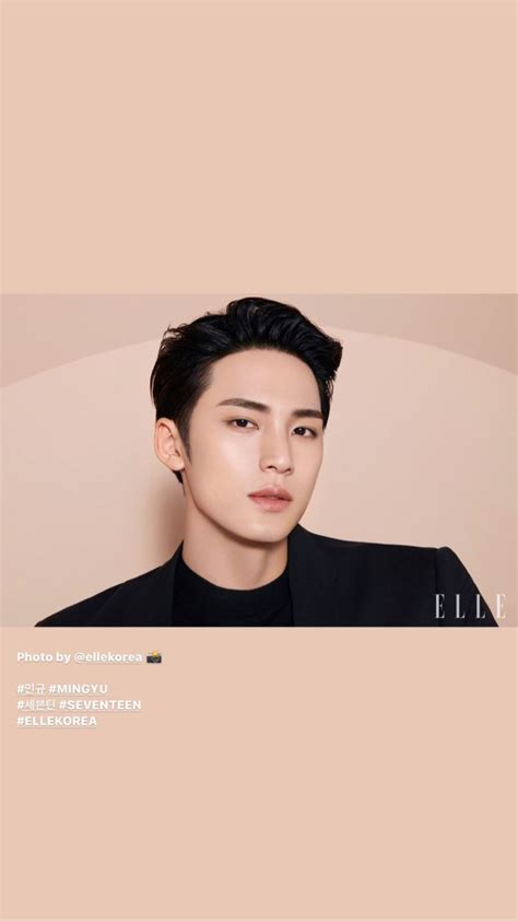 Elle Korea Update With Mingyu Woozi Jeonghan Korea Update