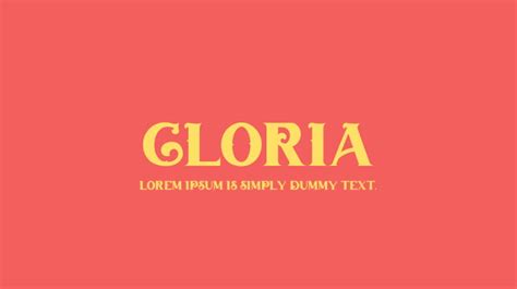 Gloria Font Download Free For Desktop And Webfont