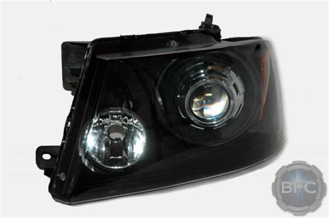 2005 Ford F150 Hid Projector Headlight Conversion Black And Chrome