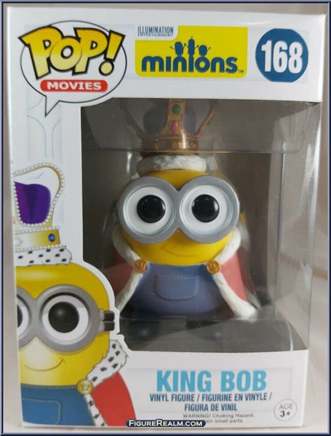 King Bob Minions Pop Vinyl Figures Funko Action Figure