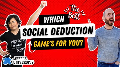 Social Deduction Games Which One Is For You Youtube