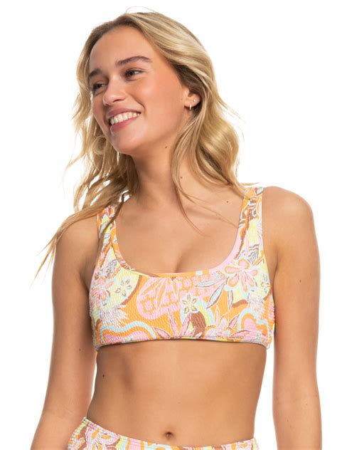 Floraldelic Haut De Bikini Bralette Pour Femme Roxy