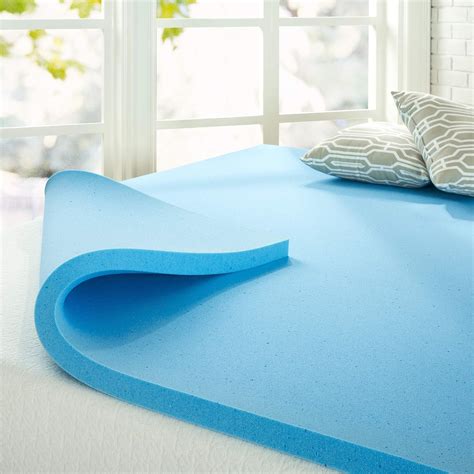 Zinus Lot de 2 surmatelas en Mousse à mémoire de Forme 5 cm 100 x 200 x