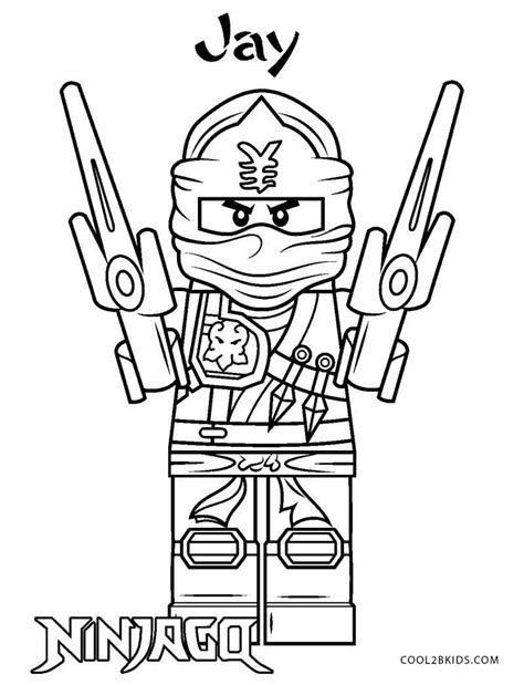 Desenhos de Ninjago para colorir Páginas para impressão grátis