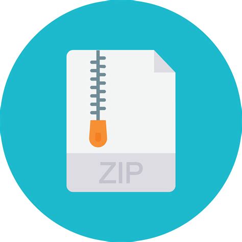 Zip File Vector Icon 31063953 Vector Art At Vecteezy