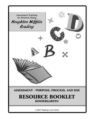 Fillable Online HMR Kinder Resource Bklt SCOE Fax Email Print PdfFiller