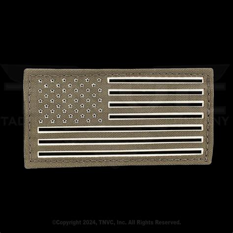 Firstspear Ir Reflective Us Flag Patches 2x4 Tactical Night