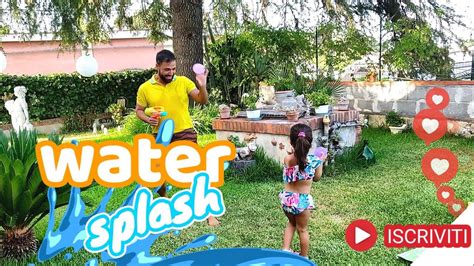 Giochi Acquatici Water Balloons Idee E Giochi Creativi YouTube