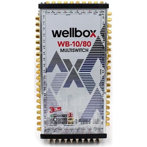 Wellbox 1080 10 80 Multiswitch Sonlu Kaskatlı Fiyatı