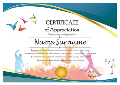 Sports Day Certificate Template