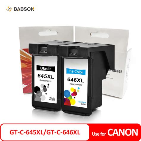 Compatible Canon Gt C 645xl Gt C 646xl Pg645xl Cl646xl Ink Cartridge