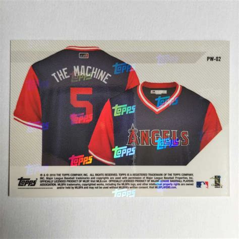 Topps Now 2018 PLAYERS WEEKEND Los Angeles Angels マイク トラウト アルバート プホルス 他