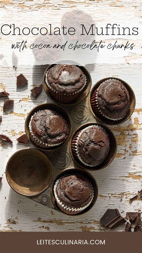 Chocolate Muffins Leites Culinaria