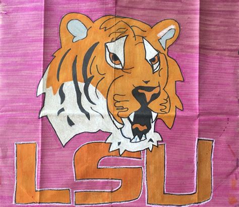 Lsu Tiger Drawing at PaintingValley.com | Explore collection of Lsu Tiger Drawing