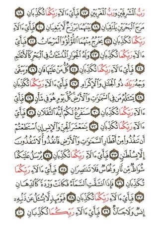 Surah Ar Rahman PDF