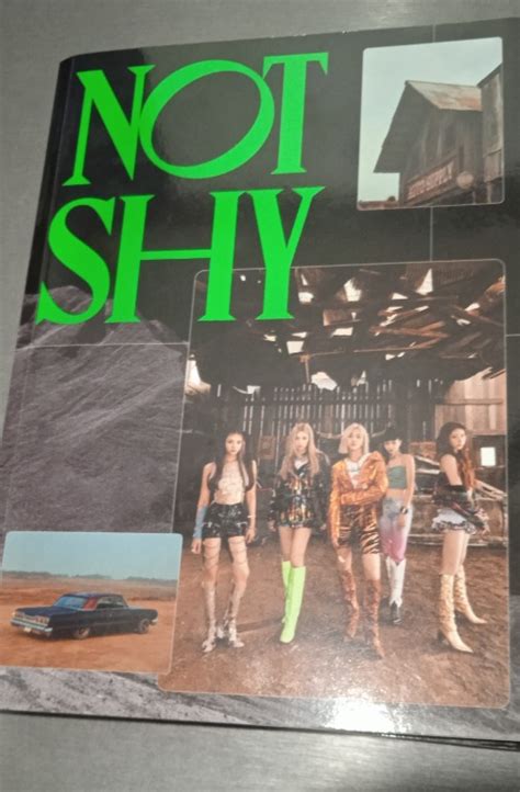 Wts Itzy Not Shy Unsealed Albums Versions B And C Hobbies Toys