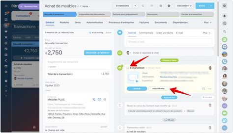 Comment Utiliser Un E Mail Dans Le Crm Envoyer Et Recevoir Des E