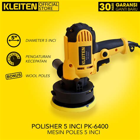 KLEITEN Mesin Poles Mobil 5 Inci Polisher 5 Inch Mesin Poles Motor