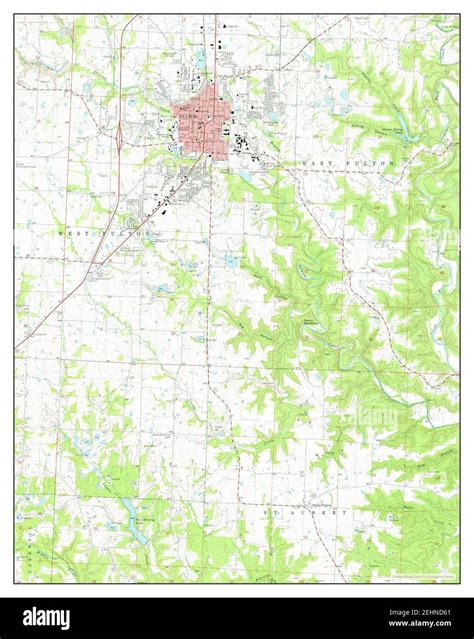 Fulton Missouri Map 1975 124000 United States Of America By