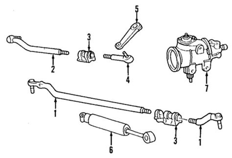 2002 Ford F250 Steering Column Diagram