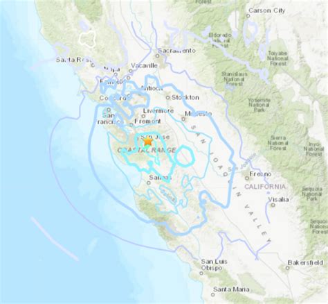 Earthquake Hits Near San Jose Updates Video Shows Classroom Homes