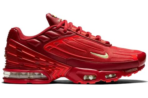 Nike Air Max Plus 3 Iron Man Gym Rouge Sport Chaussure Cheapdefr