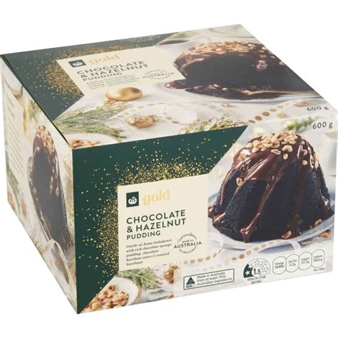 Buy Woolworths Gold Indulgent Chocolate Hazelnut Pudding 600g Online